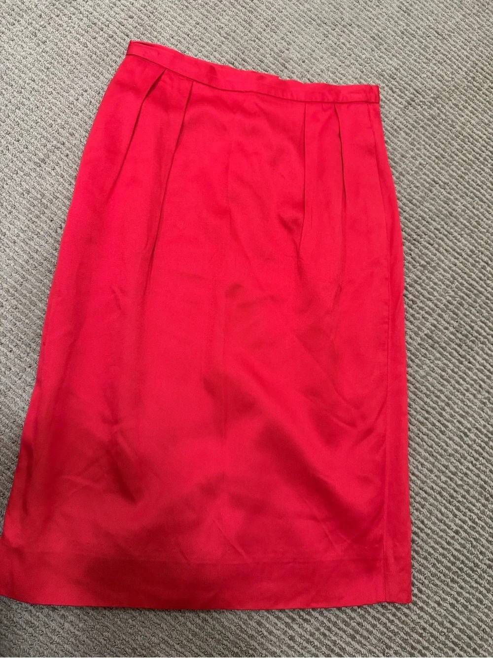 Christian Dior Vibrant Red Suit